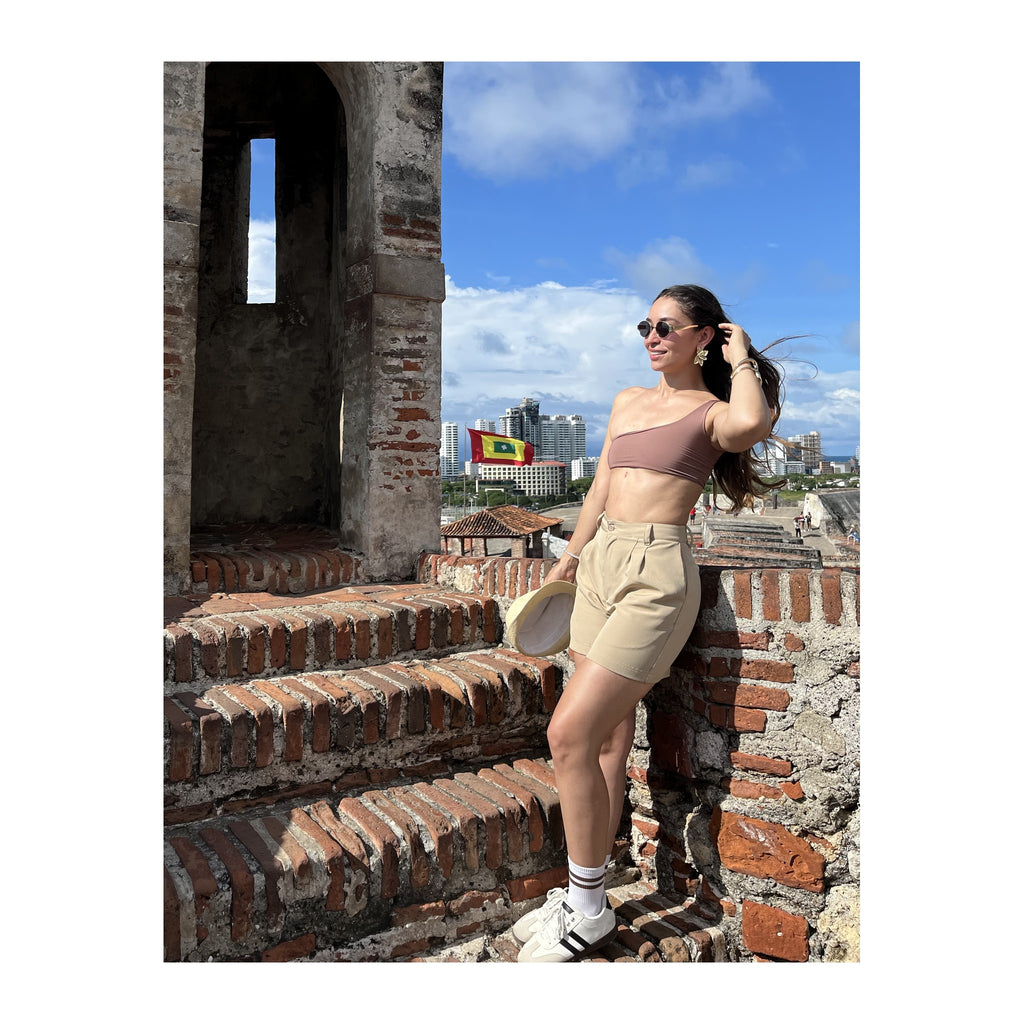Short sastre talle alto