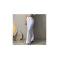 Pantalon bota campana blanco