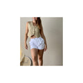 Chaleco sastre crop beige